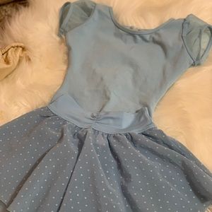 Capezio leotard and tutu skirt for early dancer